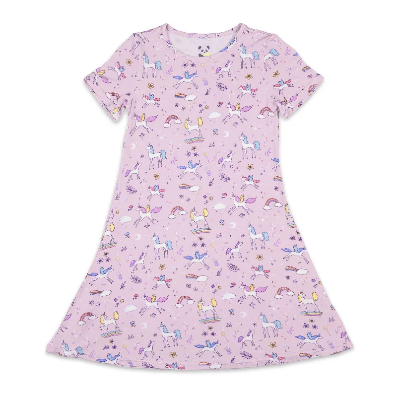 Enchanted Unicorn Bamboo Girls' Dress