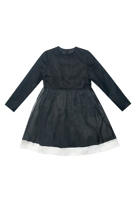 Black Organza Dress