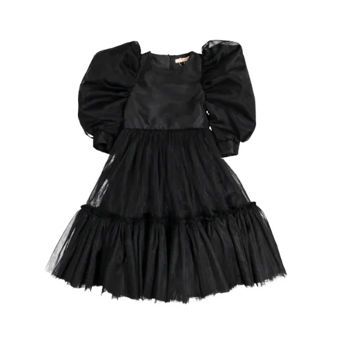 Black Tulle Jackie Dress