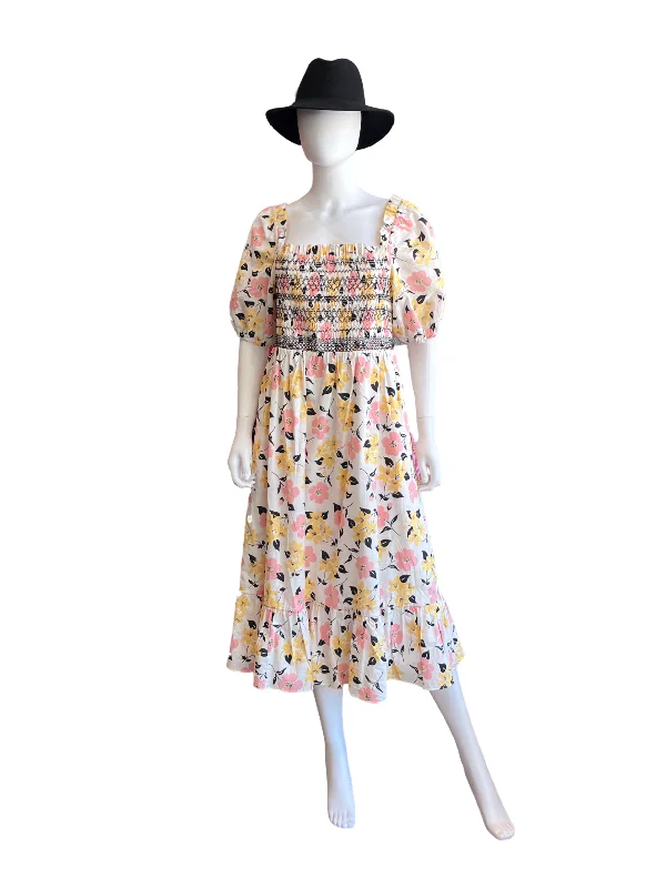 Kate Spade Blooms Stitched Dress /1