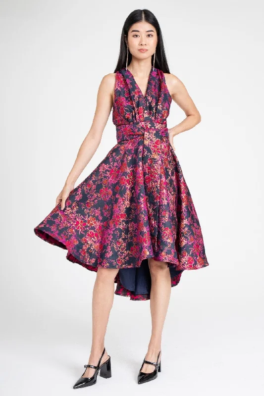 Masha Dress - Viola Bloom