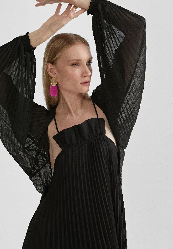 Pleated bolero