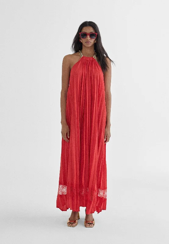 Long halter dress