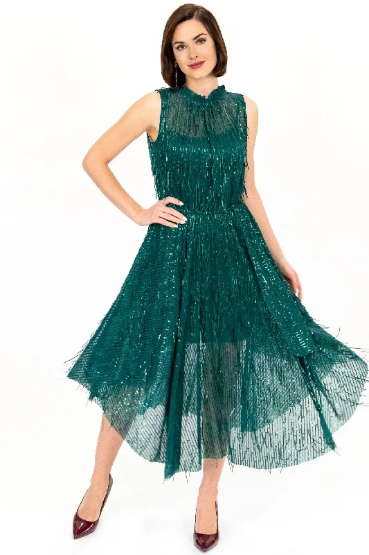 Shentel Dress – Glitter Pine