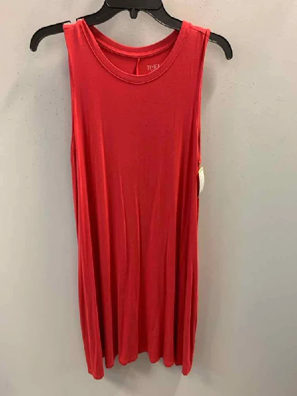 TIME & TRU Dresses and Skirts Size L Red Dress