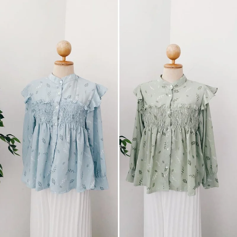 Isrin Smocked Top's