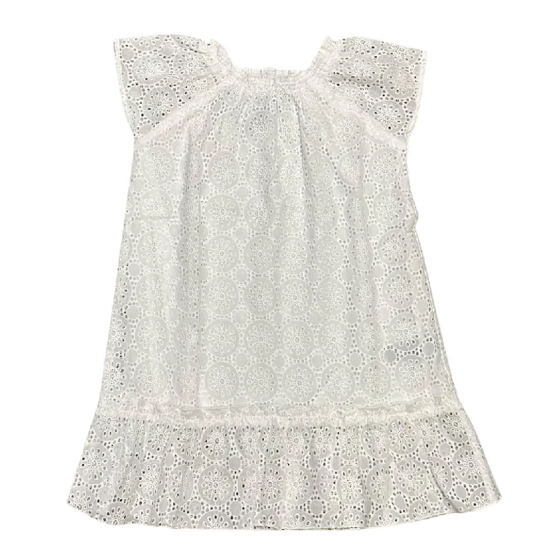 White Eyelet Summer High Dress