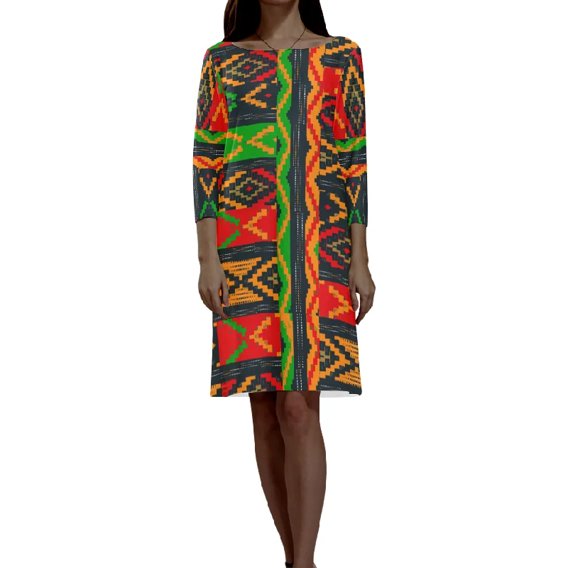 Africa Pattern Dress