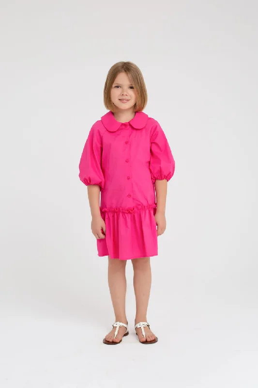 PICCOLA LUDO FUCSIA COLORADO DRESS